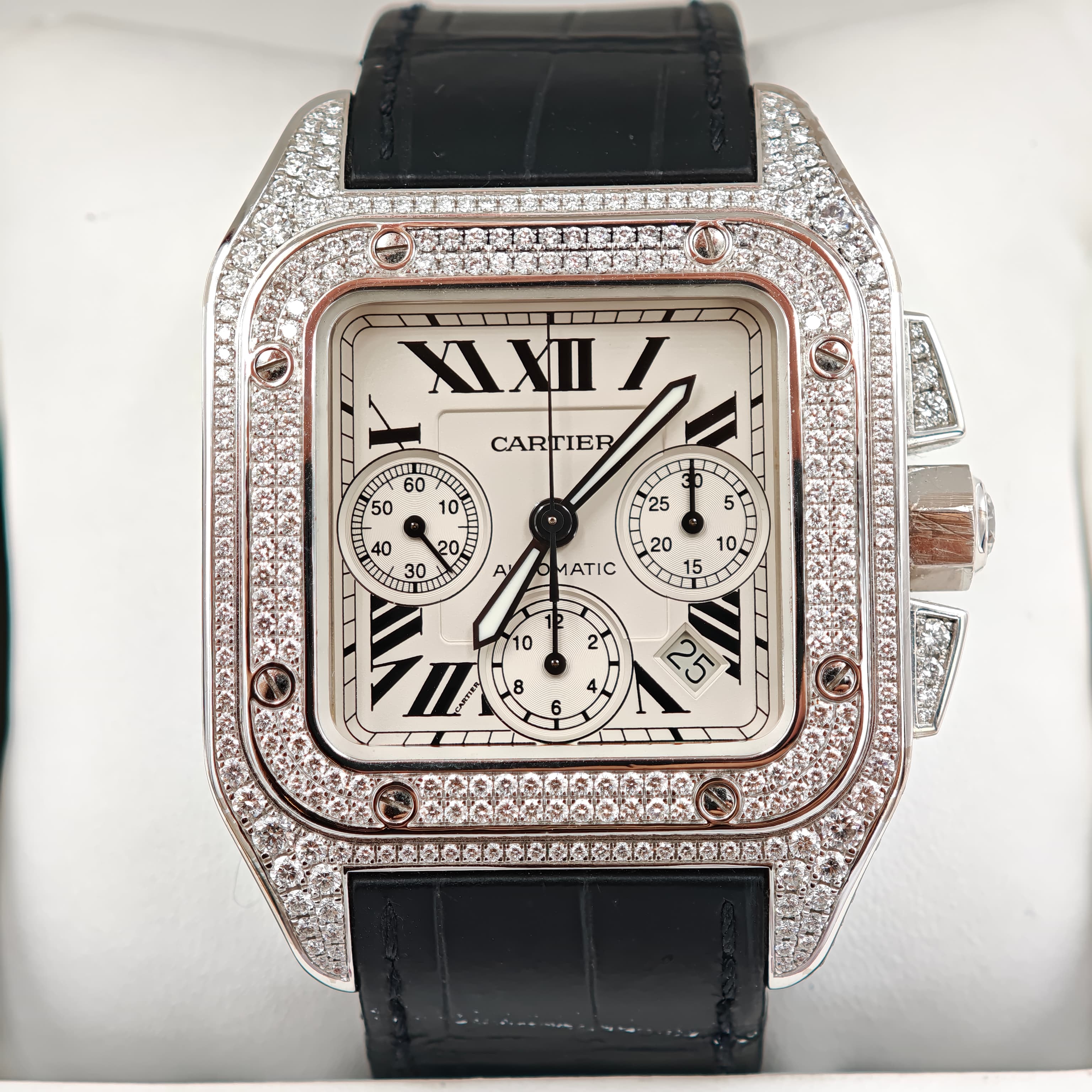 Rare Cartier Santos 100XL 1/5, foto 1